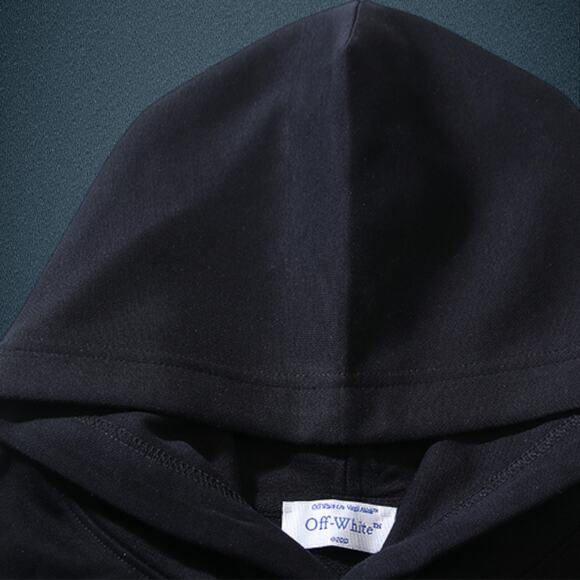 Off-White Black Men's Hoodie - Picture 3 of 4